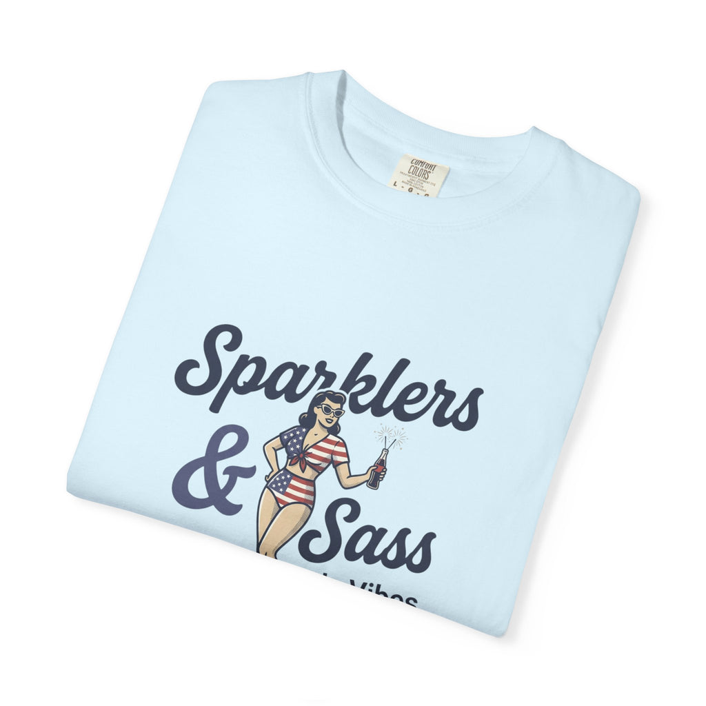 Sparklers & Sass 4th of July Vibes T-Shirt