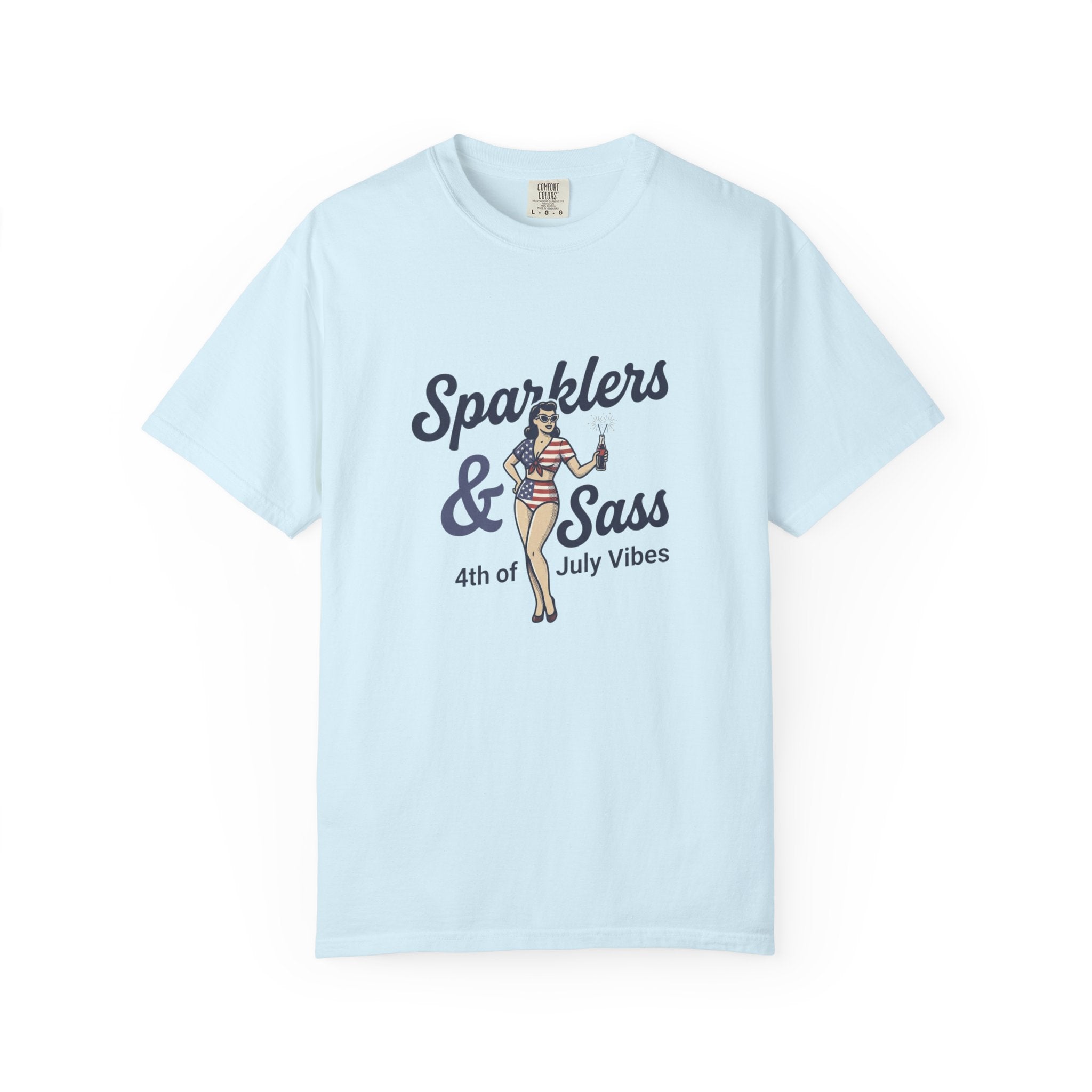 Sparklers & Sass 4th of July Vibes T-Shirt