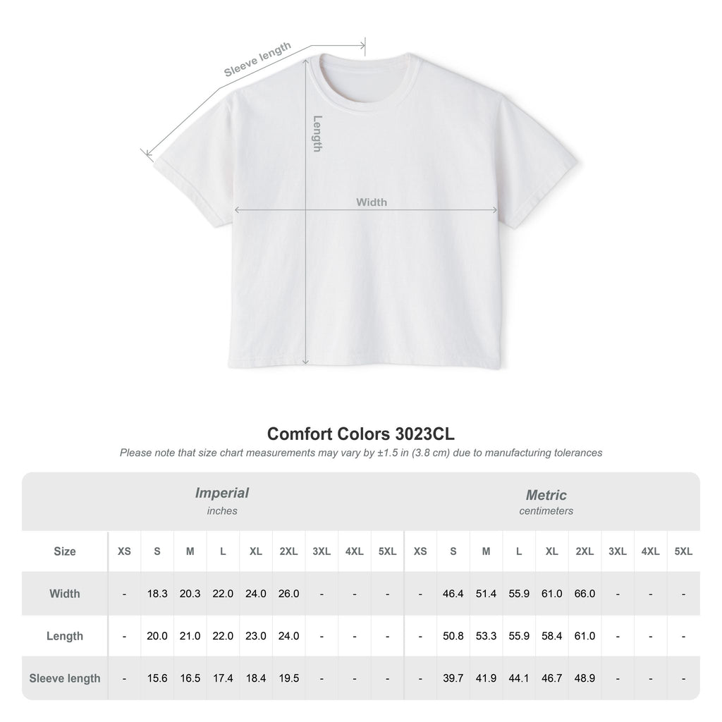 Peaches to Pines: Stars, Saltwater & Sunshine - Boxy Tee