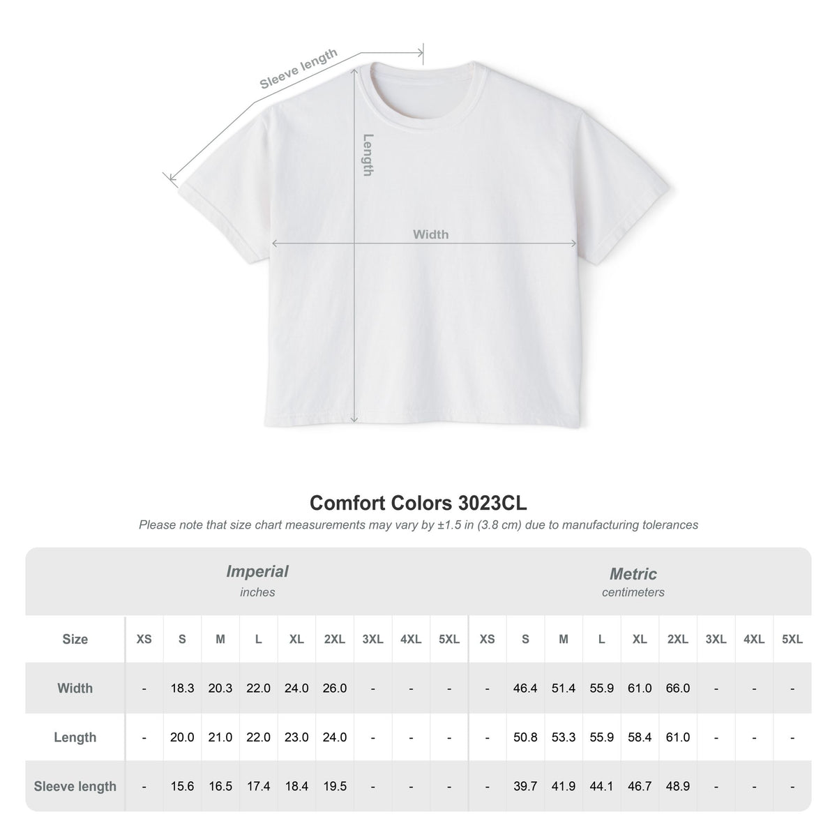 Peaches to Pines: Stars, Saltwater & Sunshine - Boxy Tee