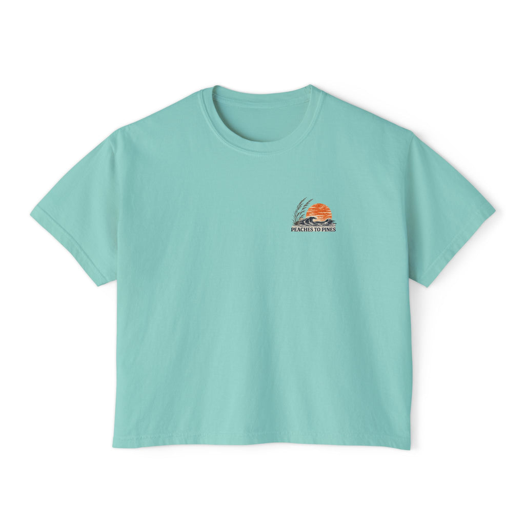 Peaches to Pines: Stars, Saltwater & Sunshine - Boxy Tee