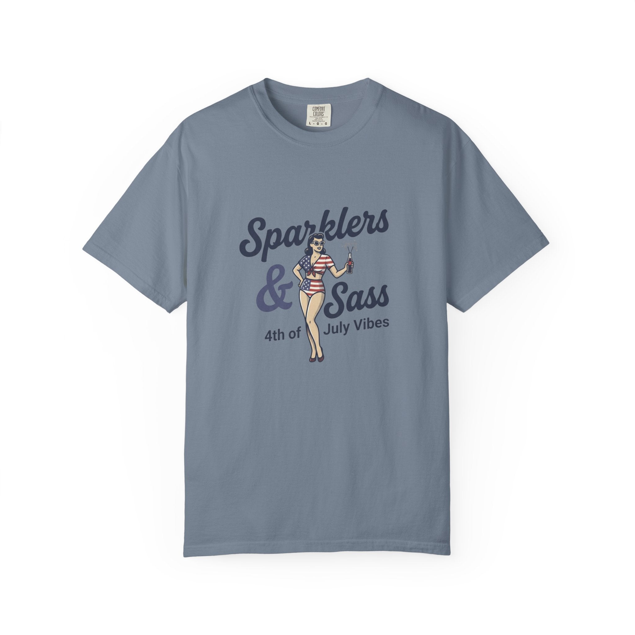 Sparklers & Sass 4th of July Vibes T-Shirt