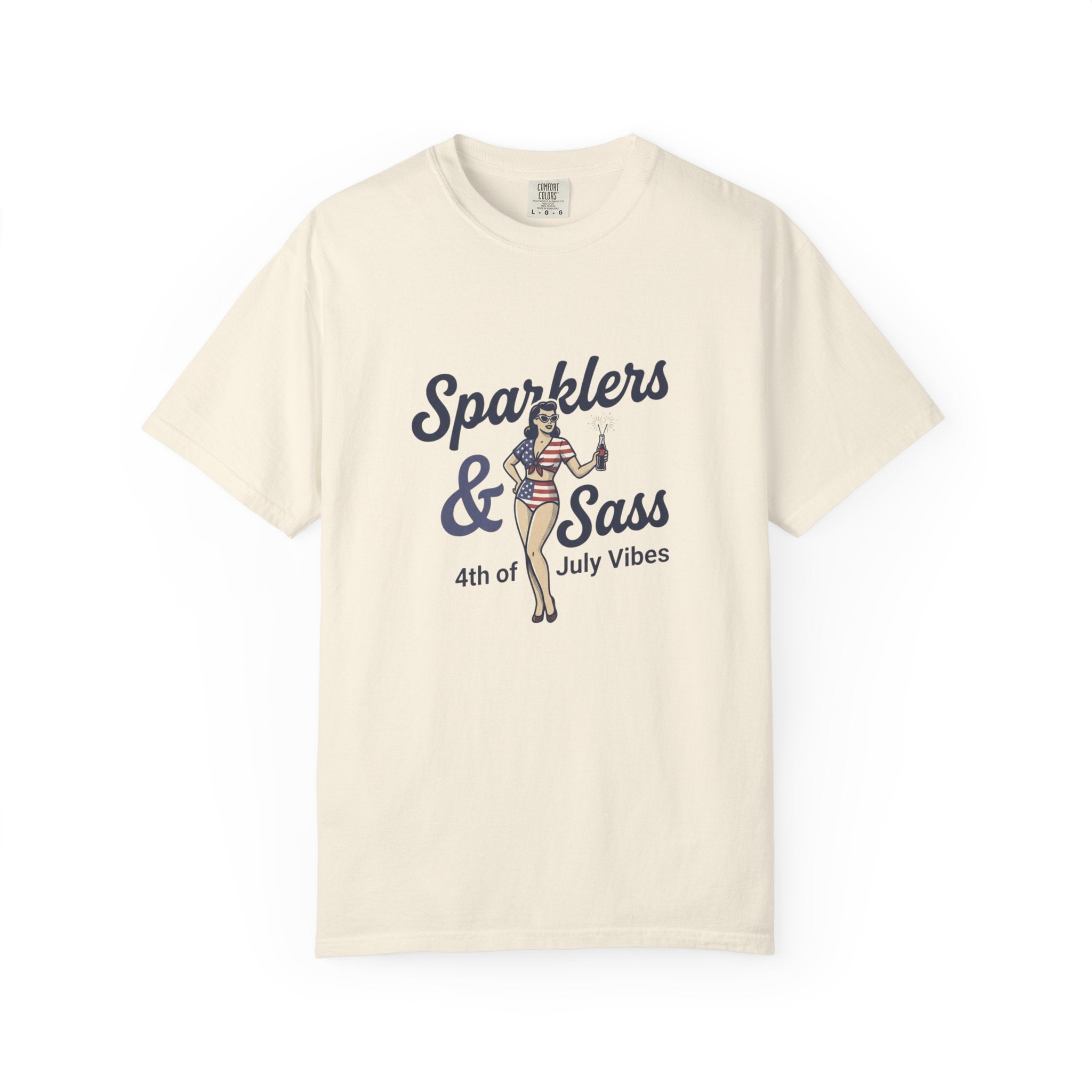 Sparklers & Sass 4th of July Vibes T-Shirt