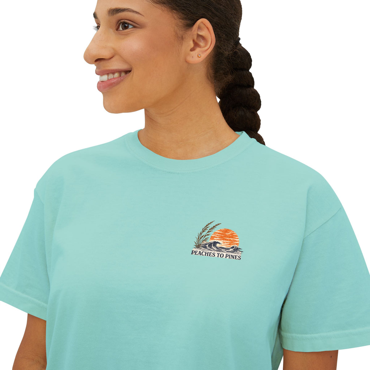 Peaches to Pines: Stars, Saltwater & Sunshine - Boxy Tee
