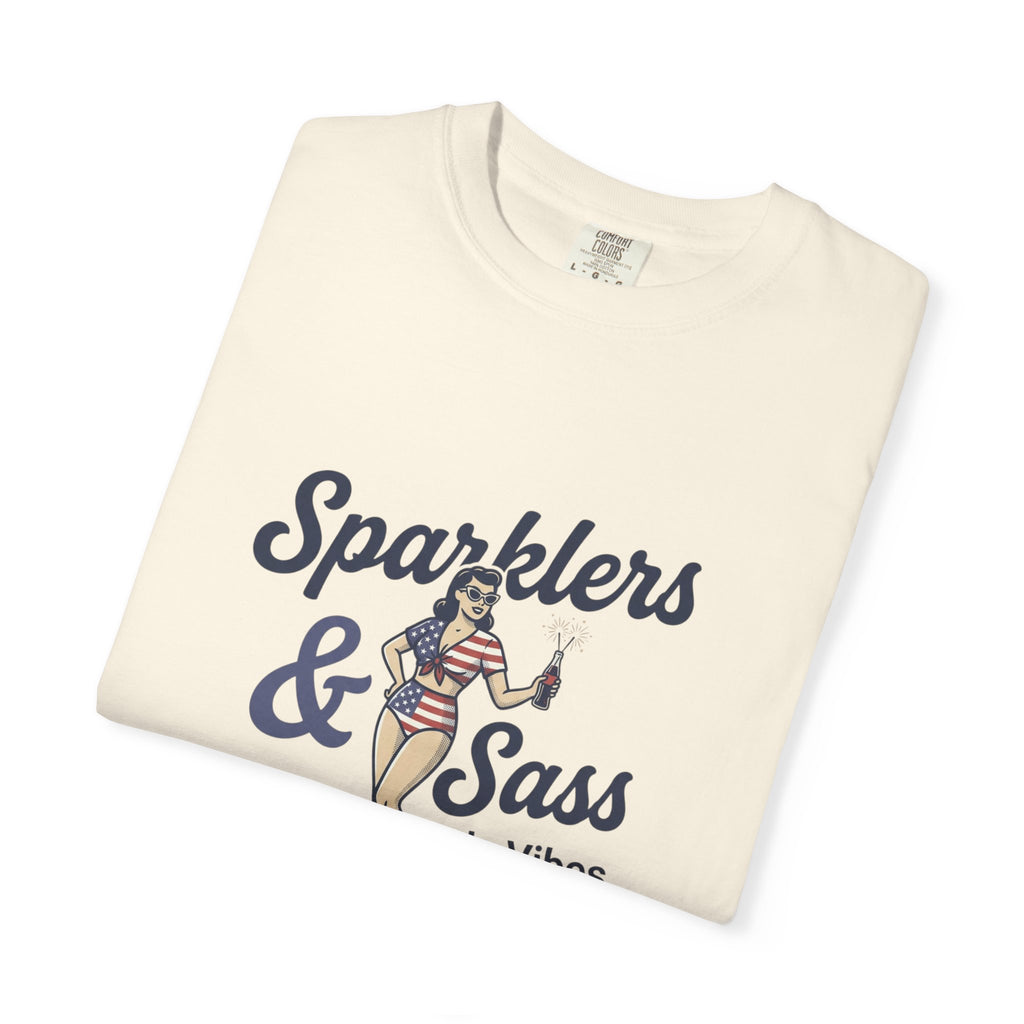 Sparklers & Sass 4th of July Vibes T-Shirt
