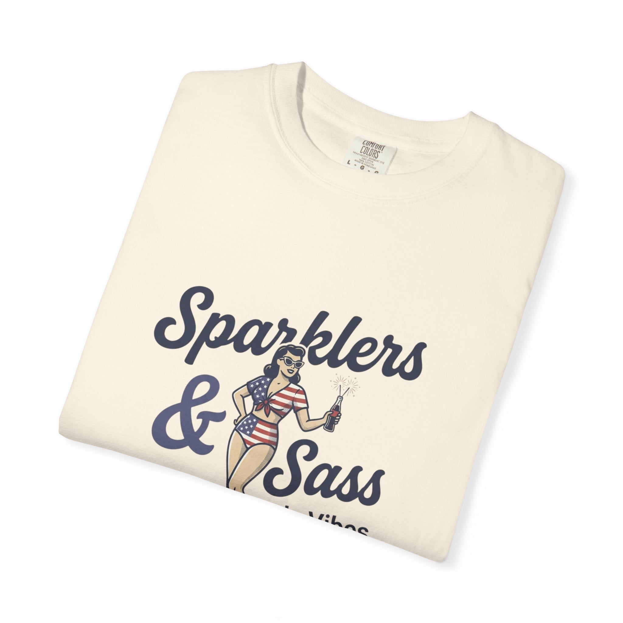 Sparklers & Sass 4th of July Vibes T-Shirt