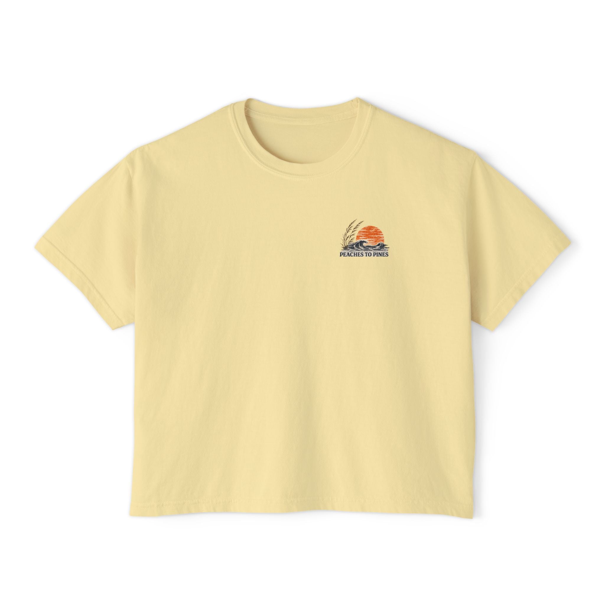 Peaches to Pines: Stars, Saltwater & Sunshine - Boxy Tee
