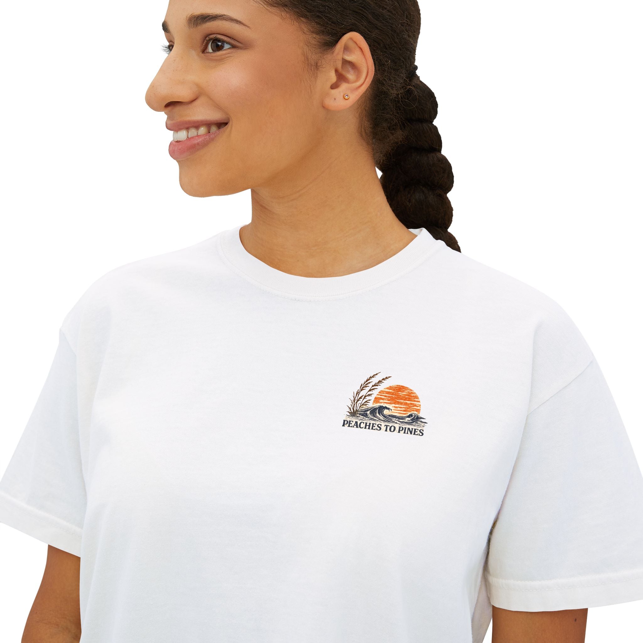 Peaches to Pines: Stars, Saltwater & Sunshine - Boxy Tee