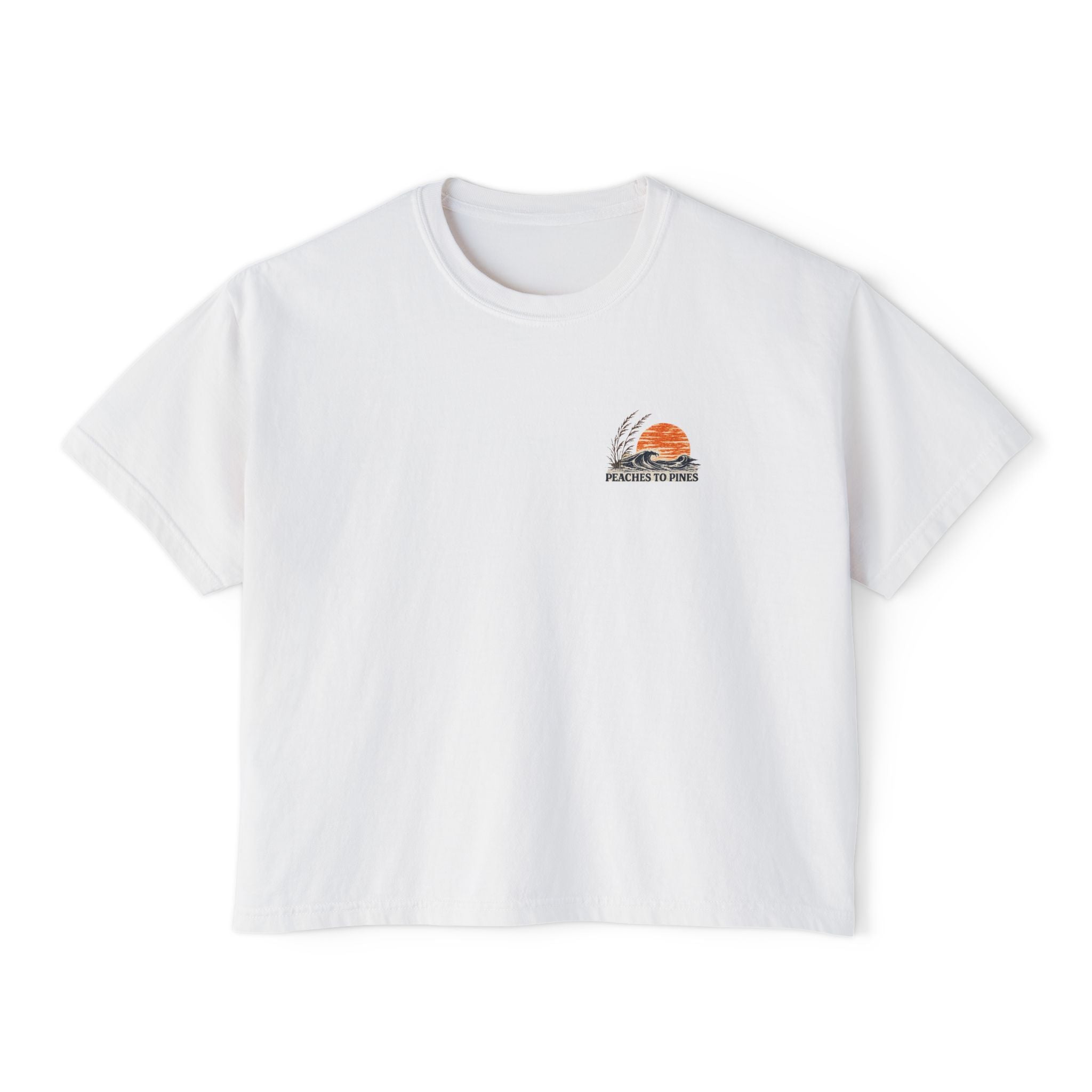 Peaches to Pines: Stars, Saltwater & Sunshine - Boxy Tee