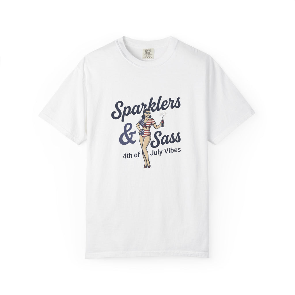 Sparklers & Sass 4th of July Vibes T-Shirt